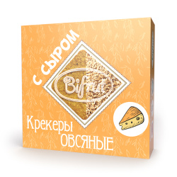 Крекер Bifrut овсяный с сыром