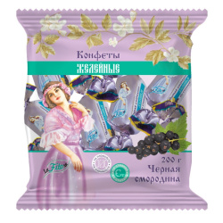 Конфеты "LaFITOre" желейные черная смородина с изомальтом и стевией