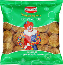 Печенье "Рототайка" сдобное кукурузное без глютена на фруктозе