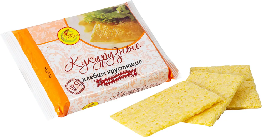 Хлебцы хрустящие кукурузные безглютеновые - в магазине Моя диета