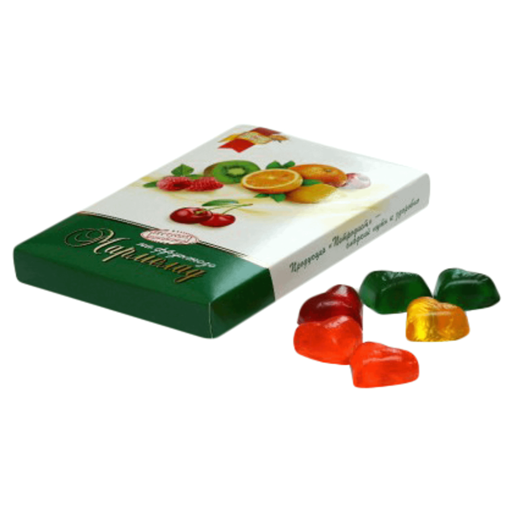 Мармелад на фруктозе желейно-формовый малина-апельсин-киви - в магазине Моя диета