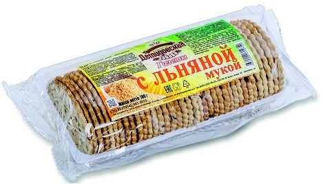 Галеты на льняной муке без сахара