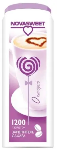 Новасвит подсластитель столовый в таблетках 1200 шт. - в магазине Моя диета