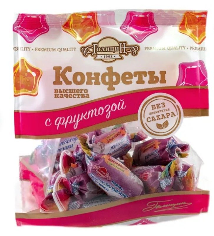 Конфеты Вишневогорские батончики кремовые на фруктозе - в магазине Моя диета