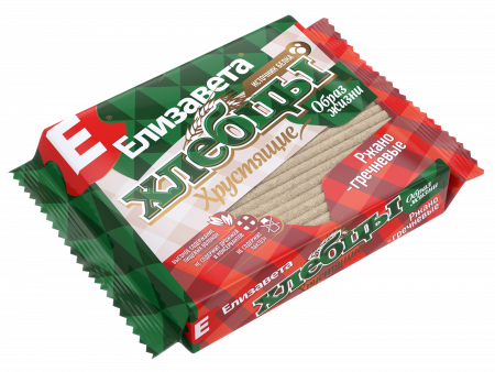 Хлебцы хрустящие Ржано-гречневые 100% 