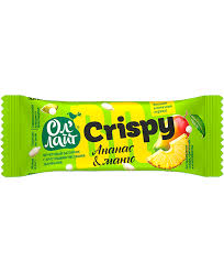 Фруктовый батончик ОЛ'ЛАЙТ ананас манго с хрустящими рисовыми шариками - в магазине Моя диета