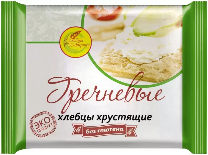 Хлебцы гречневые безглютеновые  - в магазине Моя диета