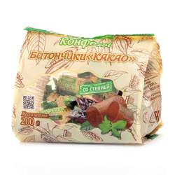 Конфеты неглазированные пралине Батончики какао на фруктозе со стевией